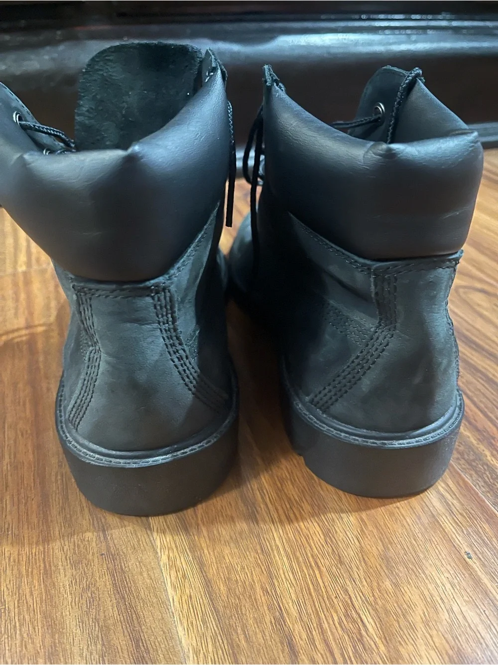 Timberland youth 4.5 Black Waterproof Men's Lace-Up Boots